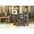 A Frame Chalkboard   Magnetic Porcelain Steel Board